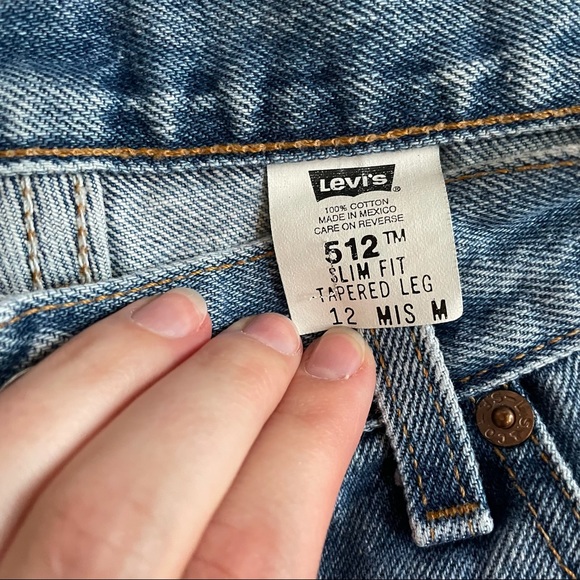 Levi’s Vintage 512 Orange Tag Slim Taper Mom Jeans - Picture 5 of 10